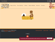 Tablet Screenshot of culturafricana.com
